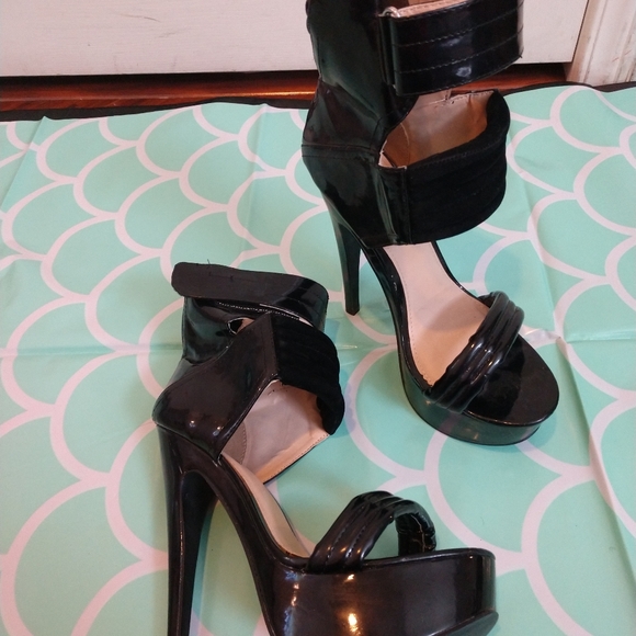 7-inch stiletto dancer heels, gently used, size 8.5 by Bumper. - Picture 7 of 12